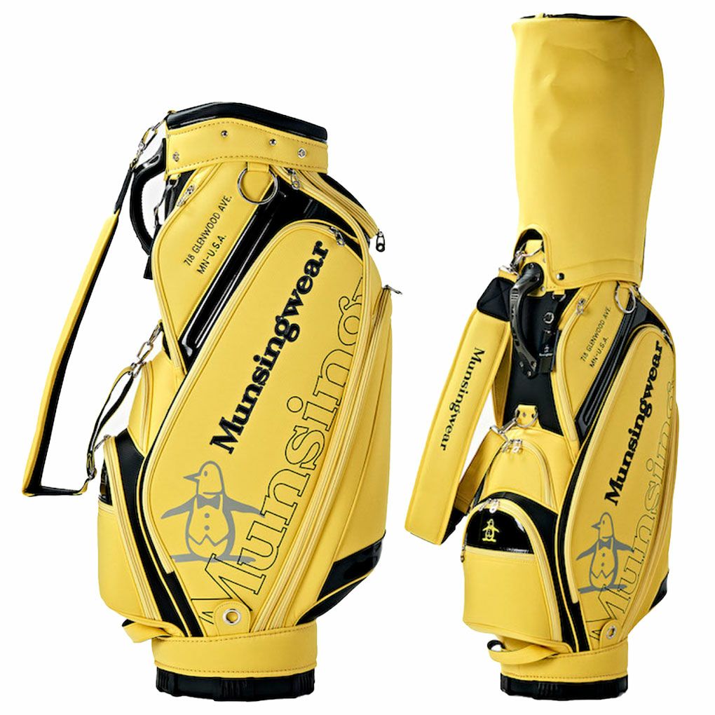 マンシングウェアスポーティデザインキャディバッグ9.5型MQBWJJ00Munsingwear2023年モデル日本正規品