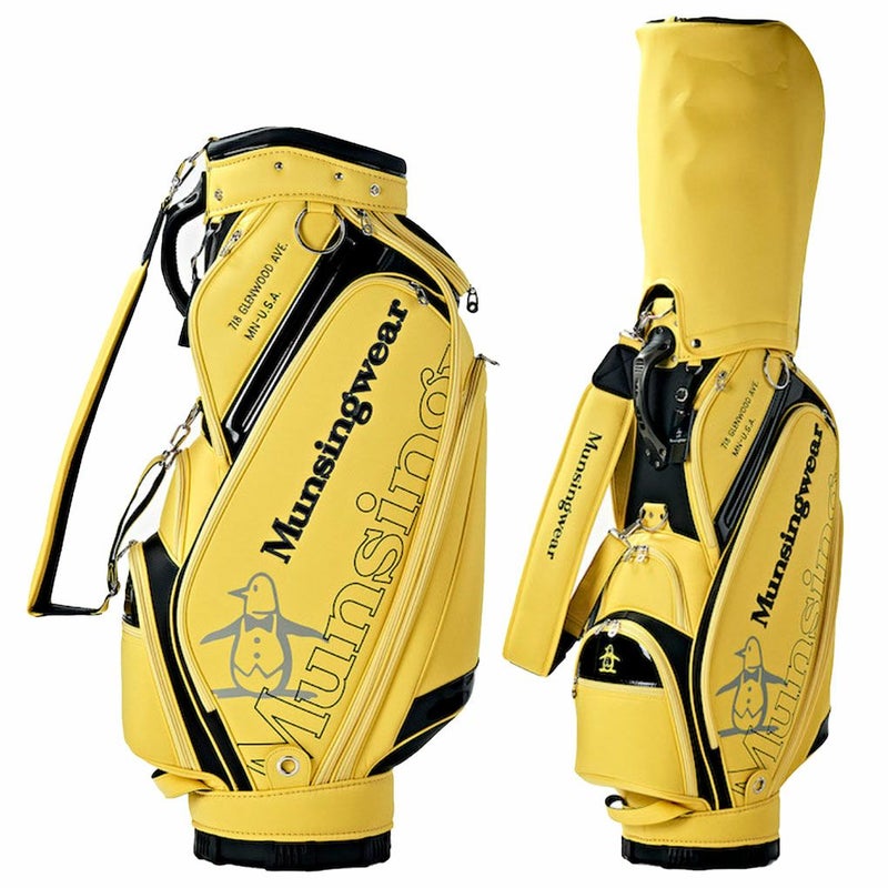 マンシングウェアスポーティデザインキャディバッグ9.5型MQBWJJ00Munsingwear2023年モデル日本正規品
