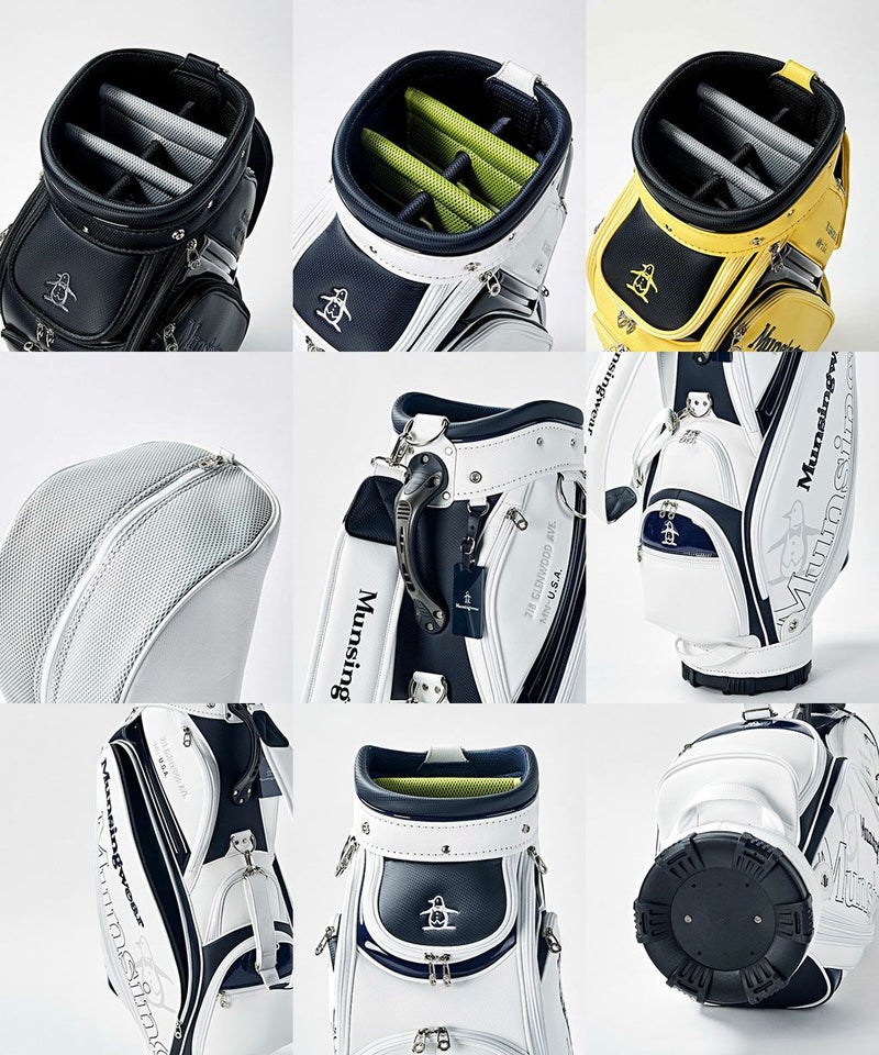 マンシングウェアスポーティデザインキャディバッグ9.5型MQBWJJ00Munsingwear2023年モデル日本正規品