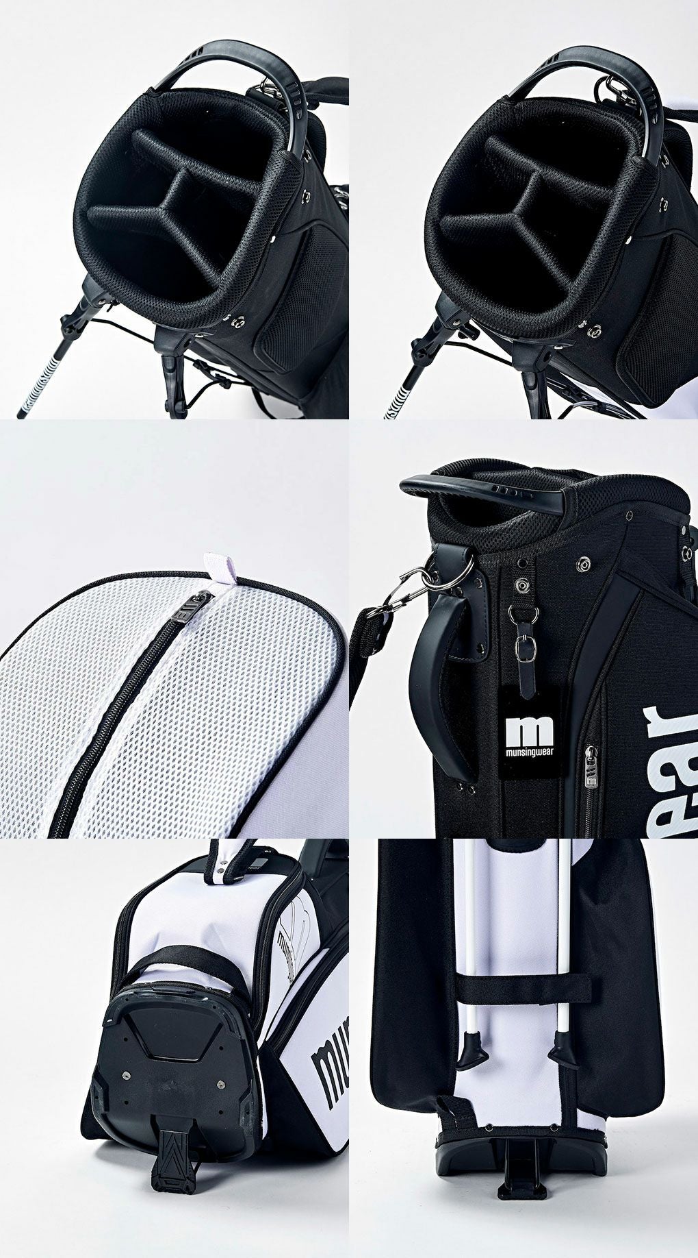 マンシングウェアスポーティデザインスタンドキャディバッグ8.5型MQBWJJ11unsingwear2023年モデル日本正規品