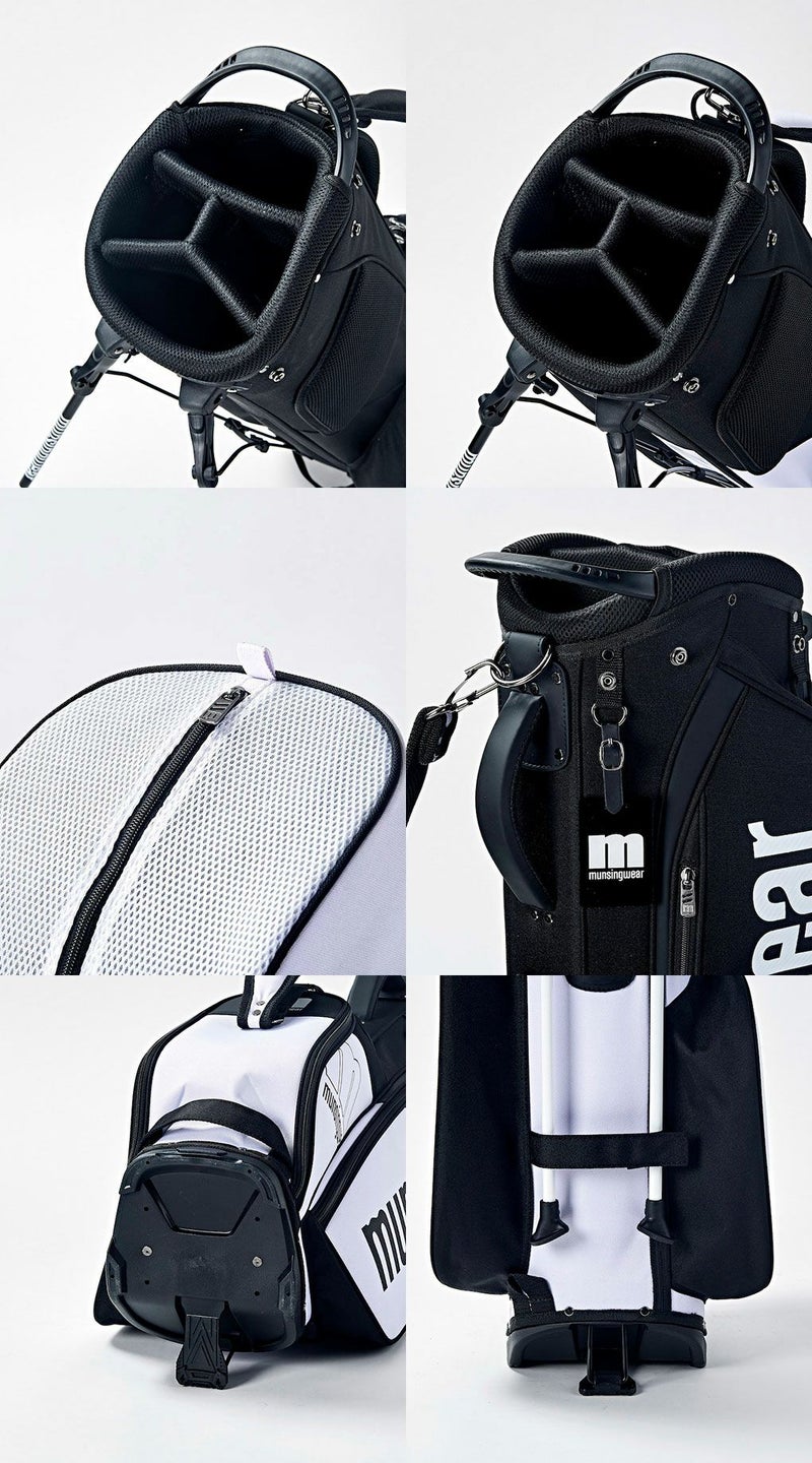 マンシングウェアスポーティデザインスタンドキャディバッグ8.5型MQBWJJ11unsingwear2023年モデル日本正規品