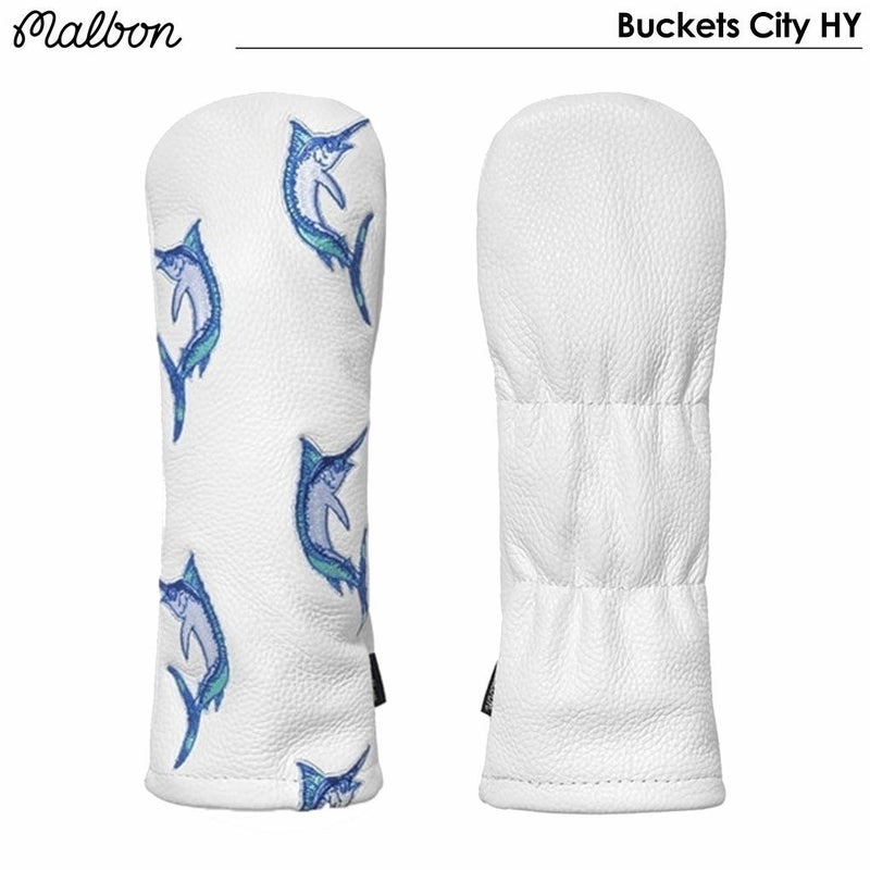 MalbonGolfヘッドカバーBucketsCityHYH.Cユーティリティ用マルボン2023年モデルUSA直輸入品