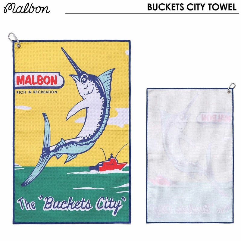 MalbonGolfBUCKETSCITYTOWELタオルマルボン2023年モデルUSA直輸入品