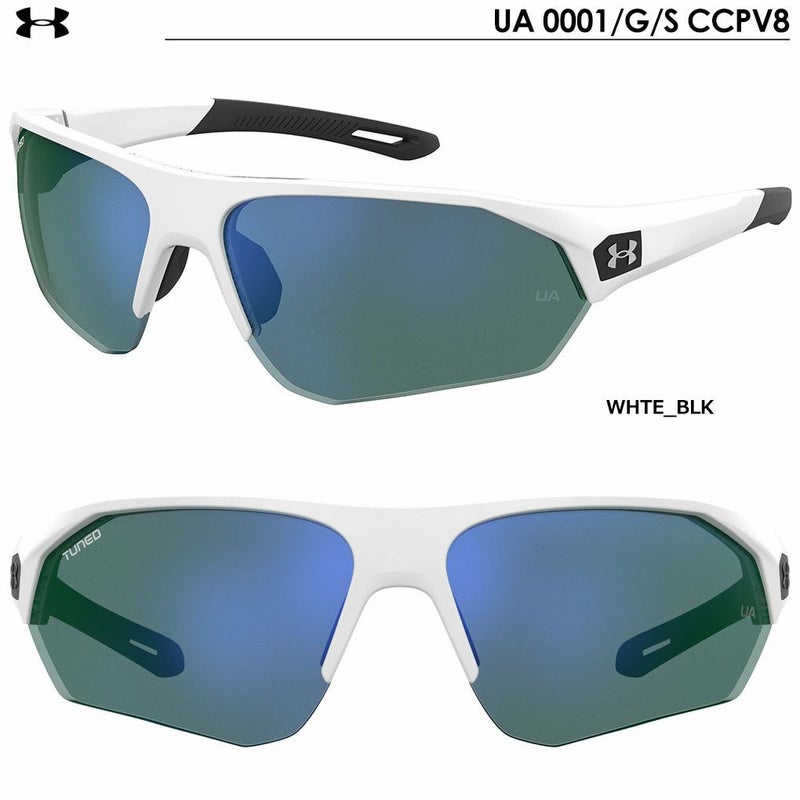 アンダーアーマーサングラスUA0001/G/S-72-CCPV8ホワイトブラックUNDERARMOUR日本正規品