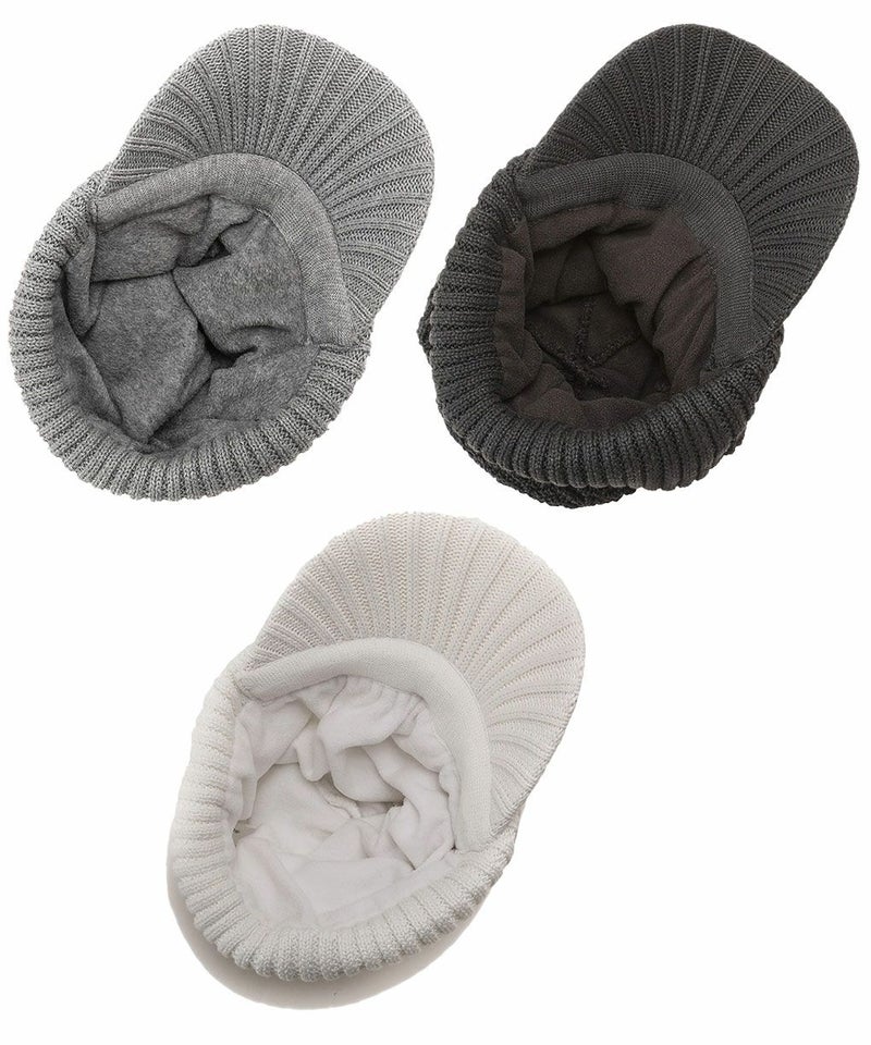 キャロウェイへリンボン編みブリムニットキャップC23291119メンズCallaway2023秋冬モデル日本正規品