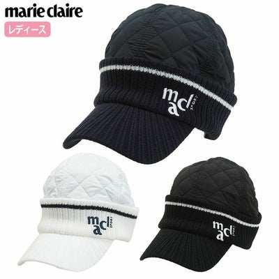 marieclaireレディースキルトキャップ733912マリクレール日本正規品2023秋冬モデル