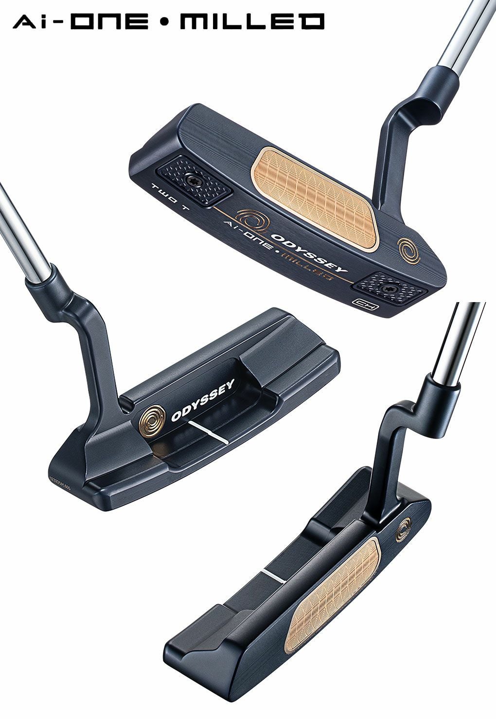 オデッセイ AI-ONE MILLED TWO Tパター メンズ 右用 STROKE LAB 90