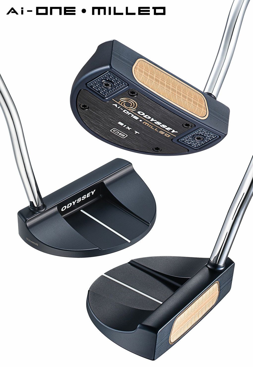 オデッセイ　パター オデッセイ AI-ONE MILLED TRI-BEAM パター メンズ 右用 STROKE LAB 90