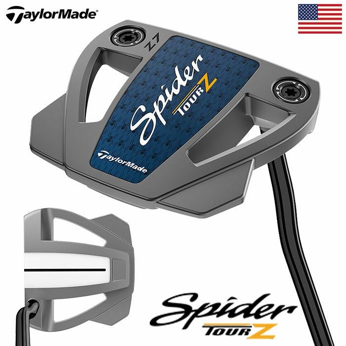 テーラーメイド SPIDER TOUR Z DOUBLE BEND パター メンズ 右用 KBS