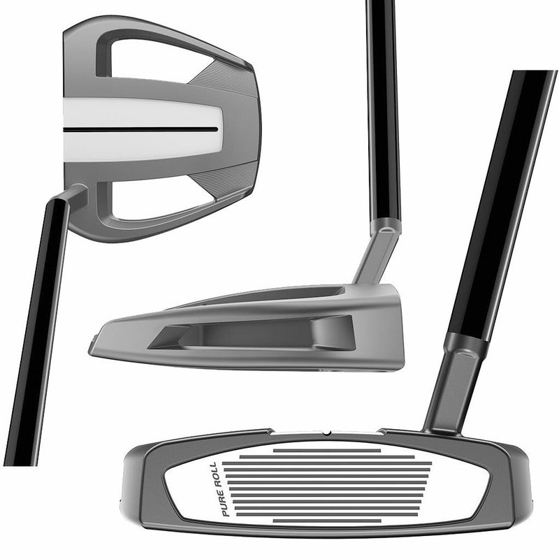 テーラーメイドSPIDERTOURVパターメンズ左用KBSBLACKPVDSTEPLESSシャフトTaylorMadeUSA直輸入品2024年モデル