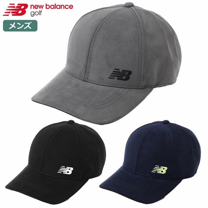 ニューバランスフェイクスウェードセミカーブドブリムキャップ012-3287003メンズnewbalance2023秋冬モデル日本正規品