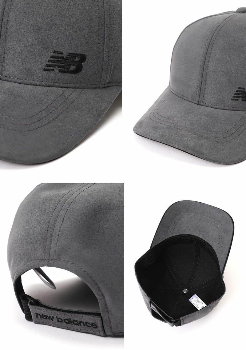 ニューバランスフェイクスウェードセミカーブドブリムキャップ012-3287003メンズnewbalance2023秋冬モデル日本正規品