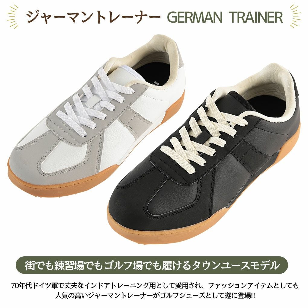 ゴルフシューズ メンズ レディース OOWLS ジャーマントレーナー