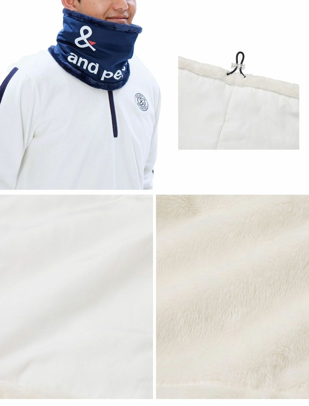 アンパスィネックウォーマーAUF7603andperse2023秋冬モデル日本正規品