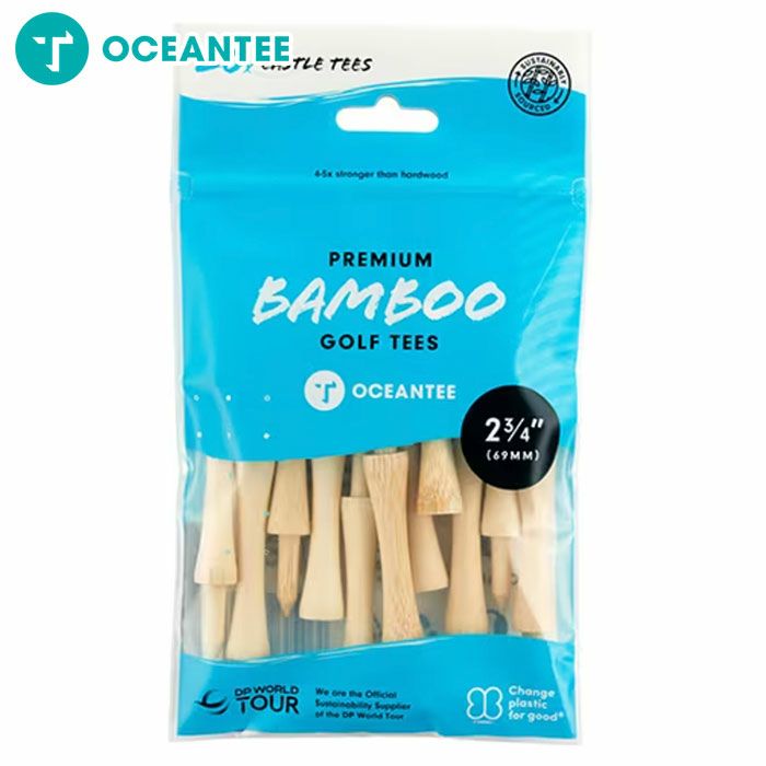 OCEANTEE ゴルフティー 竹製 段付き 32mm 袋入り 30本入 T-789