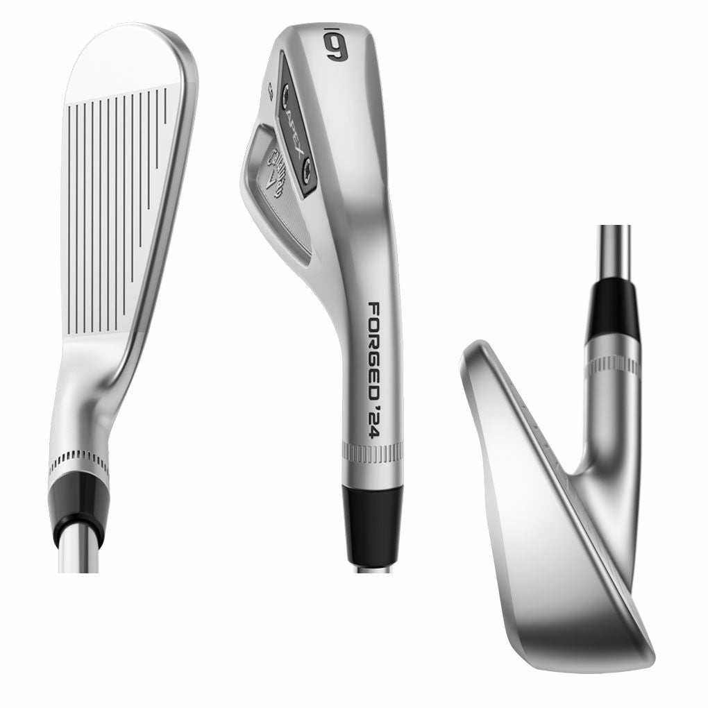 キャロウェイAPEXCBアイアン6本セット(5-9,PW)メンズ左用N.S.ProMODUS3TOUR105スチールシャフト2023年モデルUSA直輸入品