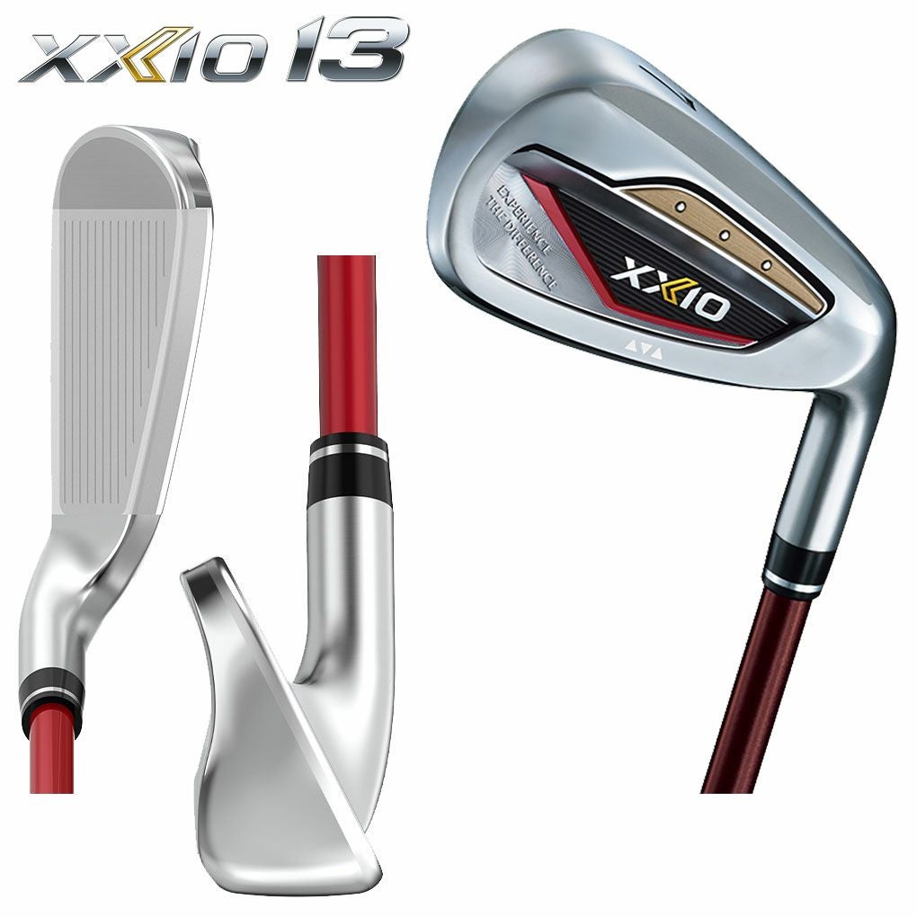 XXIO13ゼクシオ13アイアン5本セット（＃6～9、PW）レッドメンズ右用ゼクシオMP1300カーボンシャフトDUNLOP2024年モデル日本正規品