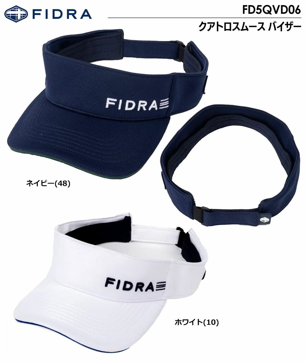 フィドラクアトロスムースバイザーFD5QVD06メンズゴルフキャップFIDRA2023秋冬モデル日本正規品