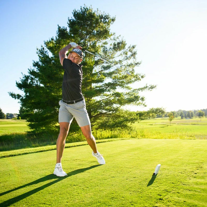 RYPGolfRypstickスイング練習器ホワイトGOLF’SULTIMATESPEEDTRAININGAID45インチヘッドカバー付きUSA直輸入品