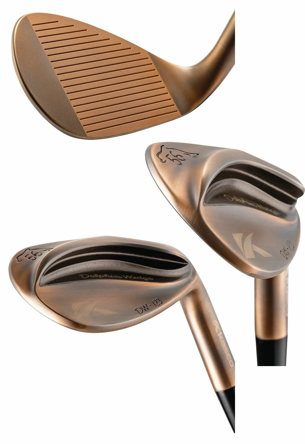 キャスコ KASCO DOLPHIN WEDGE DW-123 Copper ウェッジ ストレート