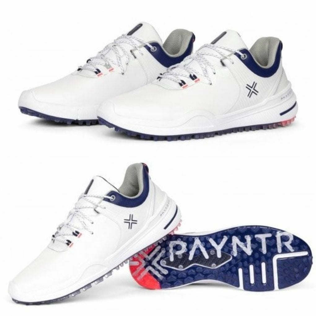 ペインターゴルフスパイクレスゴルフPAYNTRX001FメンズPG40001-101White&NavyゴルフシューズPAYNTRGOLFUSA直輸入品