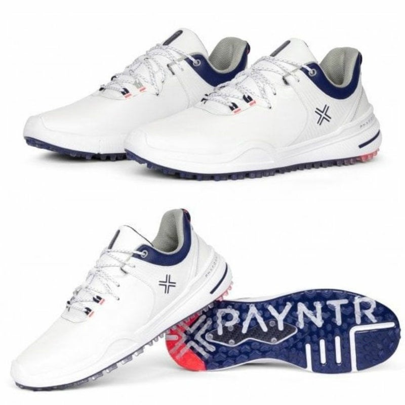 ペインターゴルフスパイクレスゴルフPAYNTRX001FメンズPG40001-101White&NavyゴルフシューズPAYNTRGOLFUSA直輸入品
