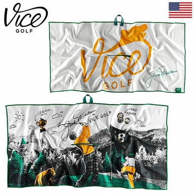 VICEGOLFSHINEJACKNICKLAUSEDITIONTOWELジャック・ニクラウスマイクロファイバータオル2023年モデルUSA直輸入品