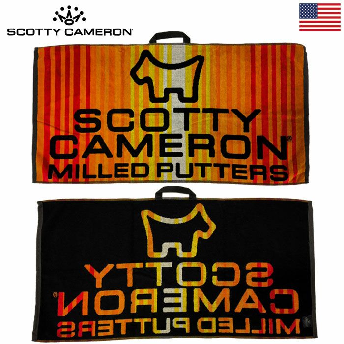 スコッティキャメロンSERAPEDOGGolfTowel020970稀少レアタオルScottyCameronUSA直輸入品