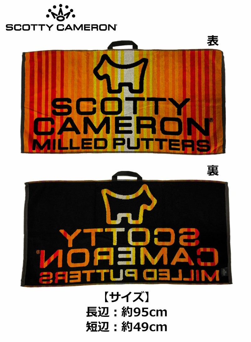スコッティキャメロンSERAPEDOGGolfTowel020970稀少レアタオルScottyCameronUSA直輸入品