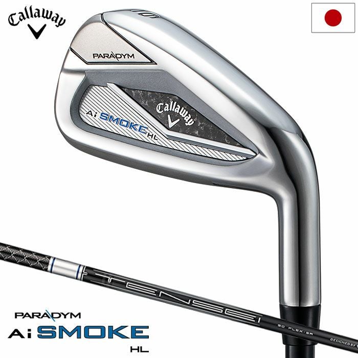 キャロウェイPARADYMAiSMOKEHLアイアン5本セット(#6-PW)メンズ右用日本正規品2024年モデル