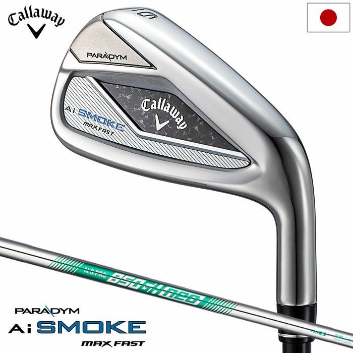 キャロウェイ PARADYM Ai SMOKE MAX FAST アイアン 5本セット (#6-PW