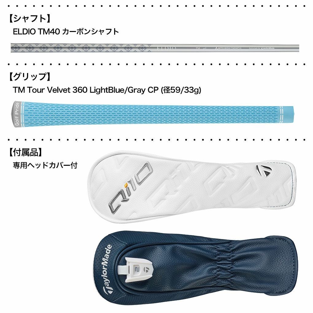 テーラーメイド Qi10 Max ウィメンズ レスキュー レディース 右用