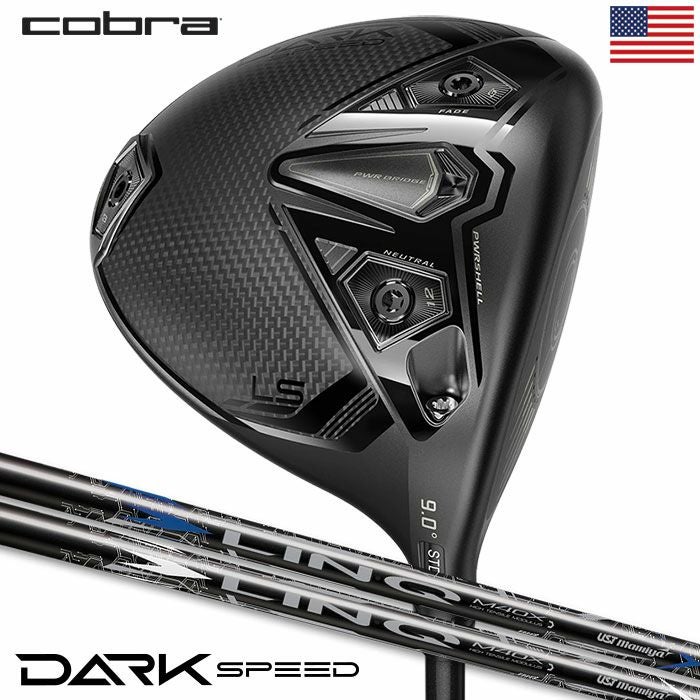 コブラ DARKSPEED LS ドライバー メンズ 右用 UST LIN-Q M40X Blue 6