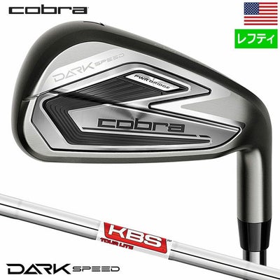 コブラDARKSPEEDアイアン5本セット(#6-PW)メンズ左用PGI2024年モデルUSA直輸入品