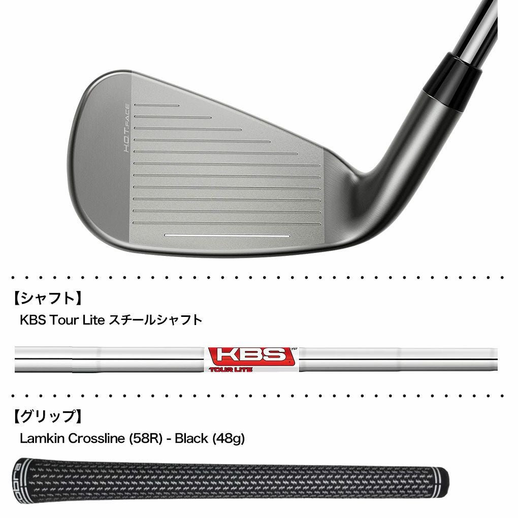 コブラDARKSPEEDアイアン5本セット(#6-PW)メンズ左用PGI2024年モデルUSA直輸入品