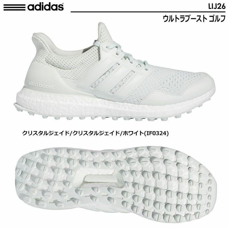 アディダスゴルフシューズウルトラブーストゴルフLIJ26メンズスパイクレスadidas2024年モデル日本正規品