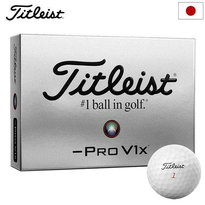 タイトリスト PRO V1x LEFT DASH ボール プロV1Xレフトダッシュ 1