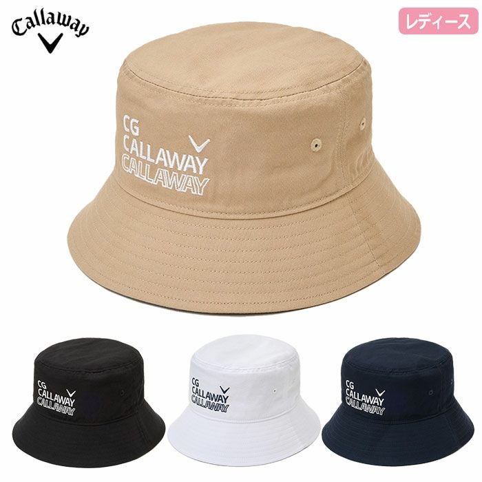 キャロウェイWOMENSバケットハットC24191216レディースCallaway2024春夏モデル日本正規品