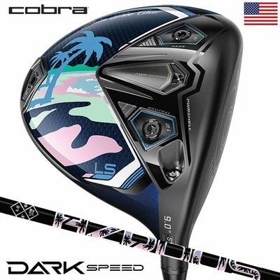 コブラDARKSPEEDLSPalmTreeCrewDriverLimitedEditionドライバーメンズ右用カーボンシャフト2024年モデルUSA直輸入品