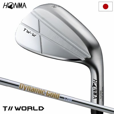 本間ゴルフT//WORLDTW-W2024Chromeウェッジクロームメッキ仕上げメンズ右用2024年モデル日本正規品