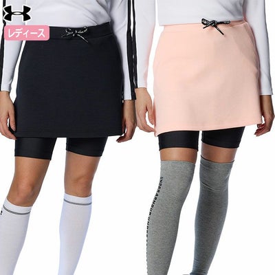 アンダーアーマーUAソフトニット2イン1スカート1384973レディースUNDERARMOUR2024春夏モデル日本正規品