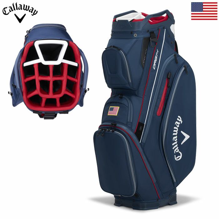 軽量　Callaway 14分割ゴルフバッグ・キャディバッグ キャロウェイ Callaway ORG 14 Cart Bag 14分割トップ キャディバッグ
