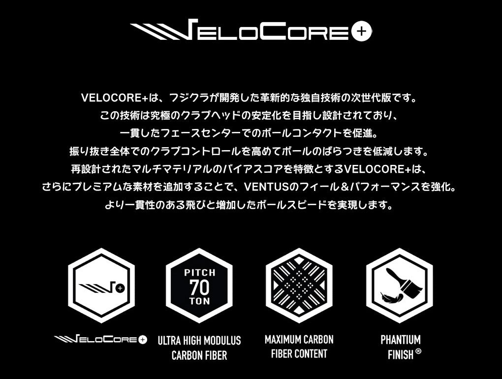 ブリヂストンゴルフスリーブ付きシャフトフジクラVENTUS2024