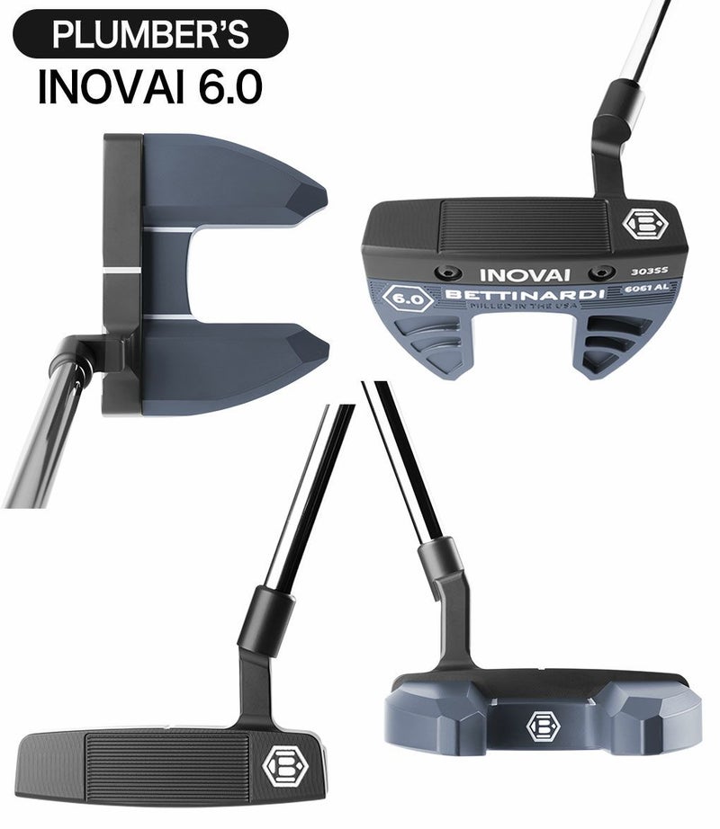 ベティナルディ2024INOVAIPLUMBERS6.0/6.5/9.0/10.0パターメンズ右用ラムキンSINKTMFITスタンダードブラックBETTINARDIUSA直輸入品