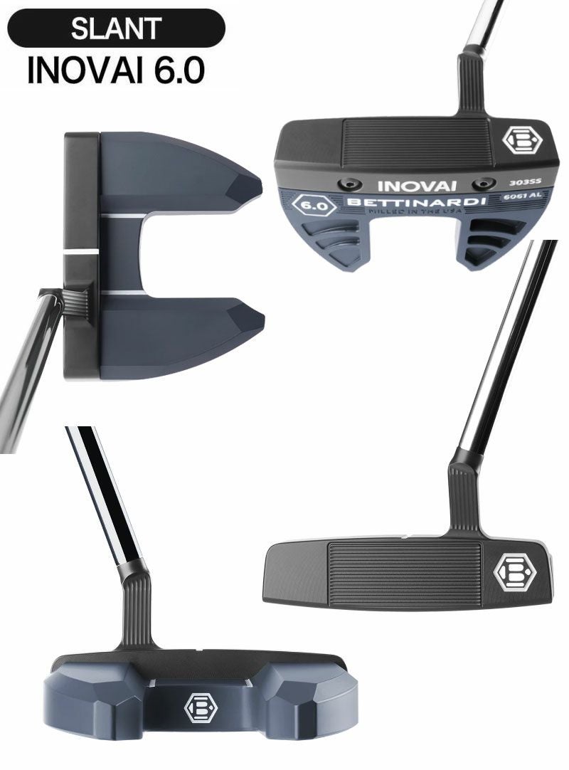 ベティナルディ2024INOVAISLANT6.0/6.5/9.0/10.0パターメンズ右用ラムキンSINKTMFITスタンダードブラックBETTINARDIUSA直輸入品