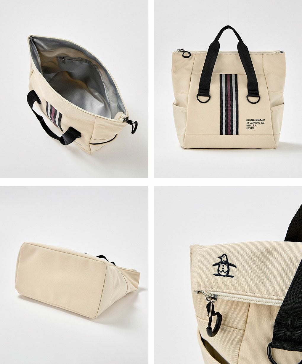 マンシングウェアテープデザインカートバッグMQBXJA43Munsingwear2024年モデル日本正規品