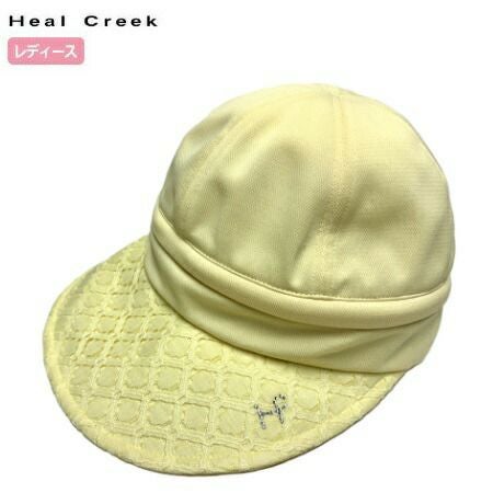 HealCreekレディースニットキャップ003-55561イエロー