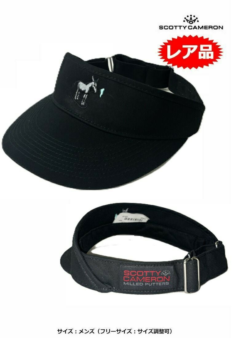 SCOTTY CAMERONサンバイザー【新品未使用】 レア品 スコッティキャメロン サンバイザー メンズ Surf Donkey Visor