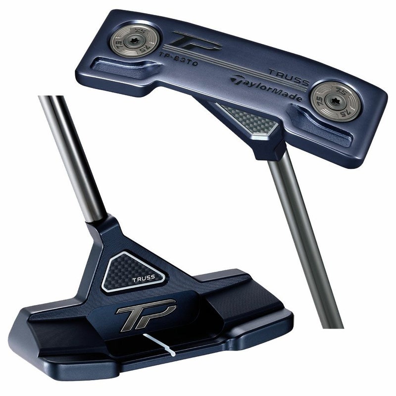 テーラーメイドTPTRUSSMIDNIGHTBLUEB3TCパターメンズ右用33,34インチTaylorMade日本正規品2024年モデル