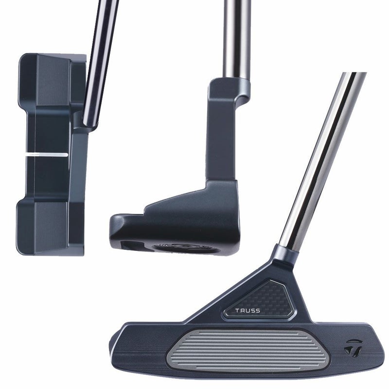 テーラーメイドTPTRUSSMIDNIGHTBLUEB3TCパターメンズ右用33,34インチTaylorMade日本正規品2024年モデル